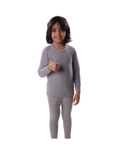DROSH MEDIUM BOYS PAJAMA LONG SLEEVE-Dark Brown