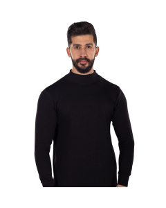 DROSH MEN'S Tshirt LONG SLEEVE-Black