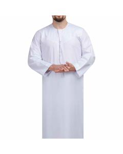 home thob Omani long sleeve  White