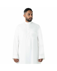 DROSH Men's Thobe Filament CREAM
