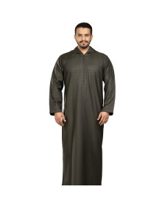 ثوب دروش شتوي منزلي مغربي أخضر