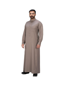  winter formal thob double cuff  men beige