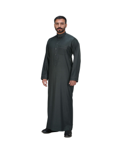 winter formal thob embroidery dark green