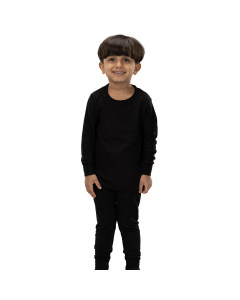 دروش بيجاما حراري ولادي أسود