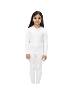 دروش بيجاما حراري بناتي أطفال أوف وايت