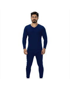 DROSH MEN'S PAJAMA LONG SLEEVE-Blue