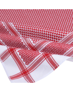 شماغ بروجيه رجالي أحمر فيفر