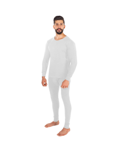 Drosh thermal pajamas white