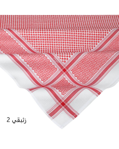شماغ بروجيه رجالي احمر زئبقي -2